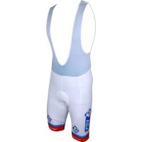 FRANCAISE DES JEUX(FDJ) 2016 Trägerhose weiß-B'TWIN Radsport-Profi-Team