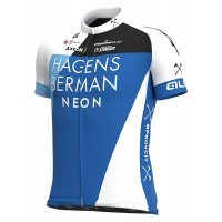 HAGENS BERMAN AXEON 2020 Radtrikot kurzarm(langer RV)-ALE Radsport-Profi-Team