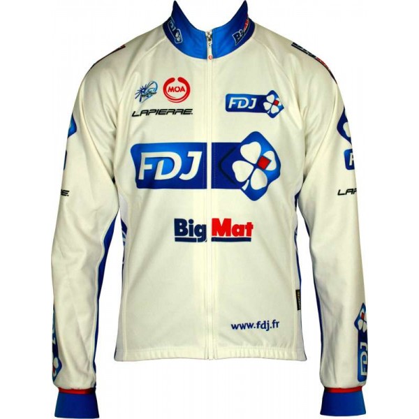 Radsport-Winterjacke-FRANCAISE DES JEUX(FDJ)-BIG MAT 2012 Radsport-Profi-Team