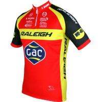 RALEIGH-GAC 2015 Kurzarmtrikot(kurzer Reißverschluss) Radsport-Profi-Team