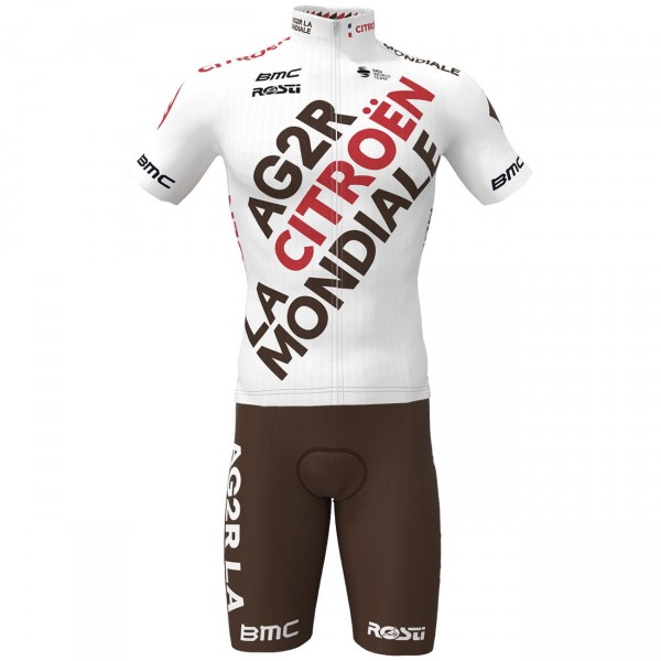 AG2R Citroen 2022 Trägerhose kurz-Radsport-Profi-Team